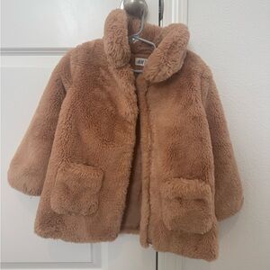 Faux fur coat